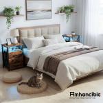 AMHANCIBLE Night Stand Set 2