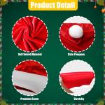 Christmas Chair Covers, Set of 4 Pcs 23.6 x 19.6 I