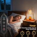 Candle Warmer Lamp with Timer Dimmable, Birthday Gifts for Women Mom