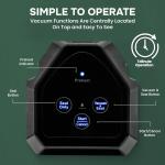 InstaSeal Vacuum Sealer for Food with 12 Bags