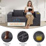 MeMoreCool Futon Couch Convertible Sofa Bed Queen