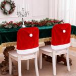 Christmas Chair Covers, Set of 4 Pcs 23.6 x 19.6 I