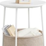 VASAGLE LILEA Collection - Small Round Side End Table