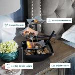 Homedics Tabletop Water Fountain, Home Décor Soothing Sound Machine