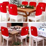 Christmas Chair Covers, Set of 4 Pcs 23.6 x 19.6 I