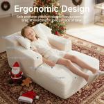 45'' Chaise Lounge Chair Indoor