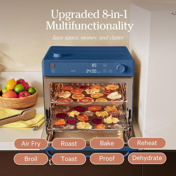Our Place Large Wonder Oven | 6-in-1 Stainless Steel Air Fryer Toaster Oven Combo with Basket