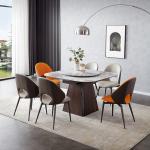 Round Dining Table Luxury Round 4 Chairs Coffee Modern Dining Table Nordic Fashion Mesas De Jantar Kitchen Furniture