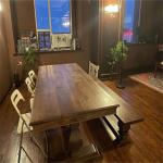 Sales Factory Nordic Restaurant Retro 2023 Warehouse Soild Wood Cheap Living Room Wooden Dining Table